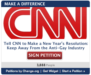 gay blog: glaad to cnn quit hating make a difference petition