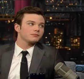Don’t Stick Tampons On Chris Colfer’s Back