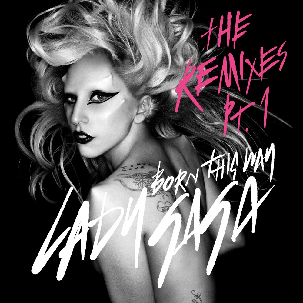 Lady-GaGa-Born-This-Way-The-Remixes-Pt.1-Official-EP-Cover country road version, twitter, midnight, gay news, gay blog, gay music