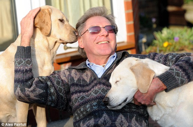 graham waspe, opal, edward seeing eye dog, guide dog