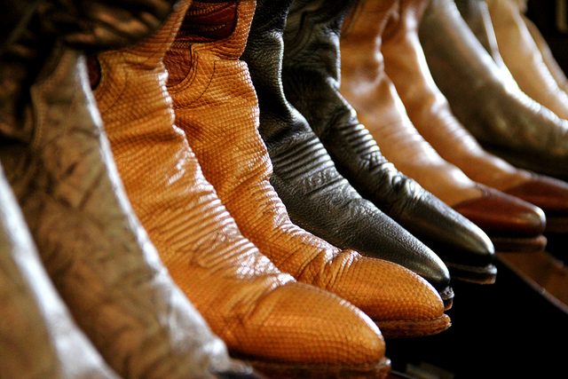 Gays and their boots! Gay cowboys will dig Santa Fe's style