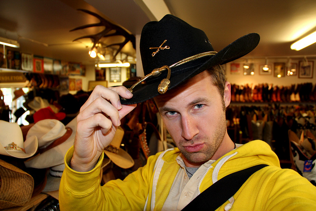 Nick Vivion says howdy! Gay travel: Cowboy style is in