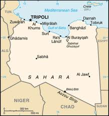 LibyaMap Gay blog: A map of Libya