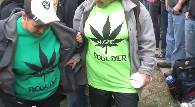 Duzer Takes a Hit at Boulder 420