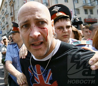Right Said Fred Richard Fairbrass Gay blog: Violence against gays in Russia