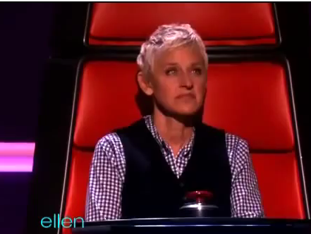 Gay blog: Ellen on the Voice