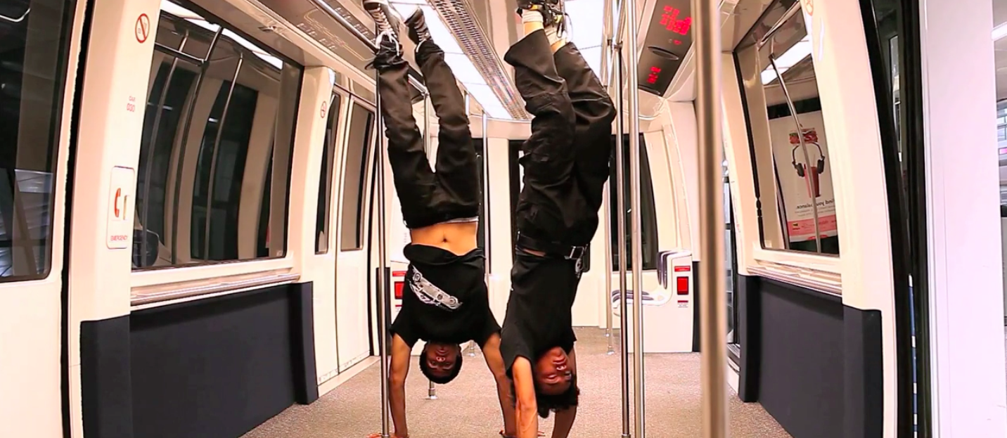 Hooligans Film Shenanigans and Funhousery In Empty Airport; Also Tomfoolery