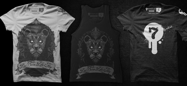 Win New Ink T-Shirts From Seventh.Ink Today