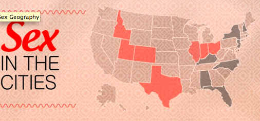 Sex In the Cities (Infographic)