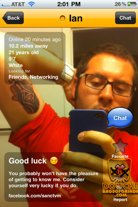 gay blog: douchebags of grindr, goodluckdouche douchebags of grindr, douchebagsofgrindr