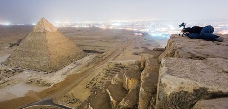 Vitaliy Raskalov Climbed The Egyptian Pyramids (And All We Got Were These Great Photos)
