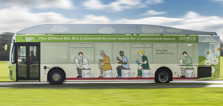 Behold! The Bus That Runs On Human Poop