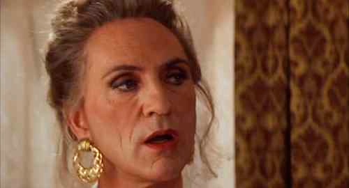 Terence Stamp as the kick-ass trans drag queen in "The Adventures of Priscilla, Queen of the Desert"