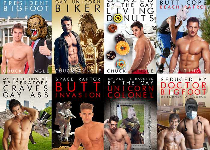 Gay Space Raptors, Pounded By Bigfoot, And Buttception: The Incredible Erotic World of Chuck Tingle
