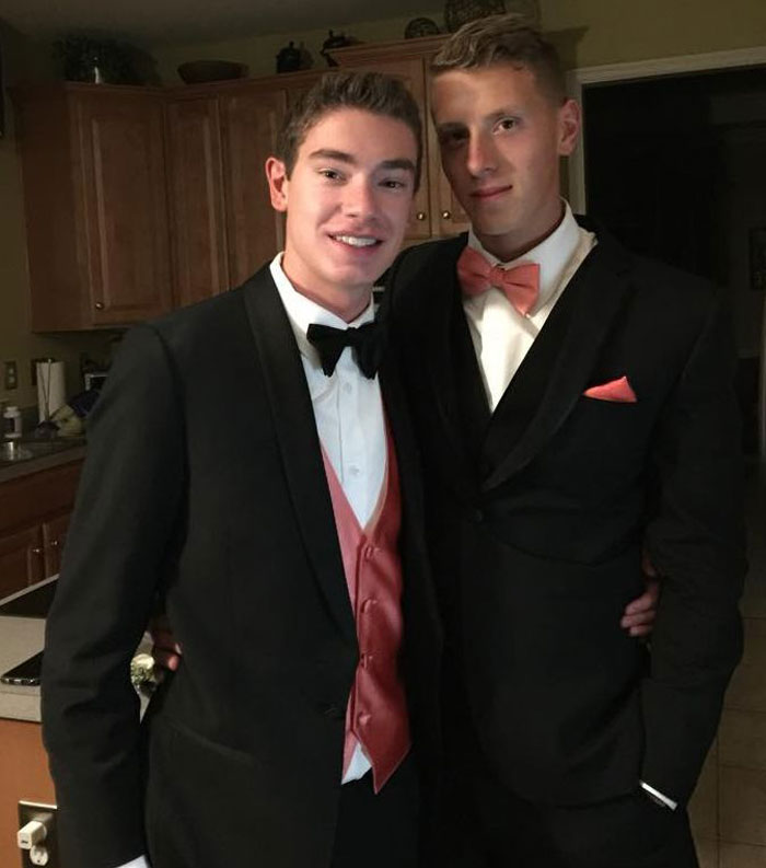 Michael Martin, Logan Westrope, gay, couple, prom, west virginia, same-sex, outsports