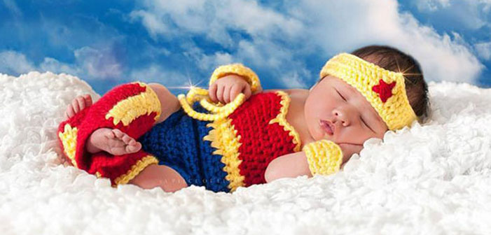 13 Ridiculously Adorable Babies Dressed As Comic Book And Fantasy Heroes