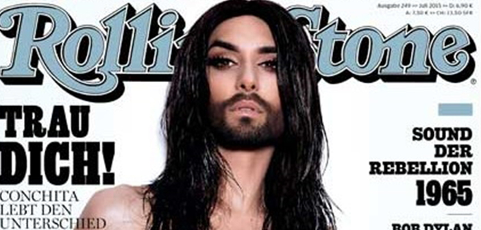 2014 Eurovision Winner Conchita Wurst Goes Topless For ‘Rolling Stone’