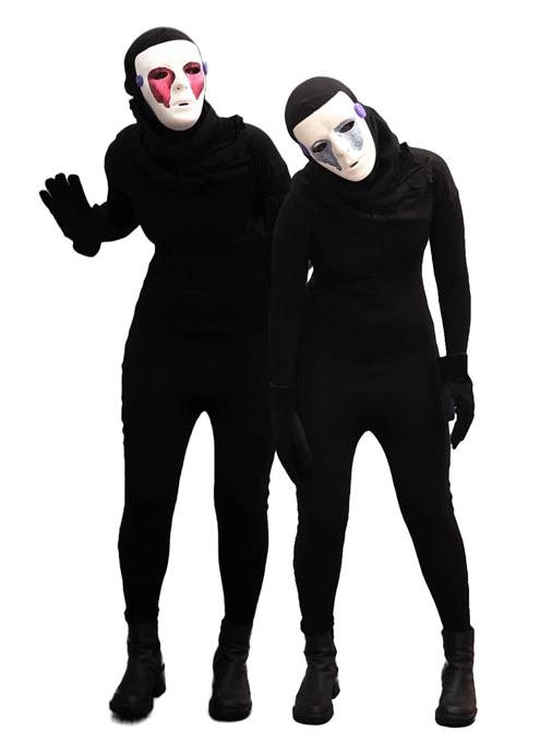 glitter people, GIF, Mike and Claire