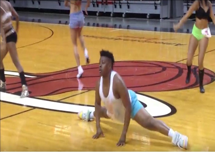 Video Male Dancer Kills At Miami Heat Dance Team Audition Hornet