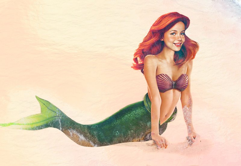 Ariel The Little Mermaid, real life