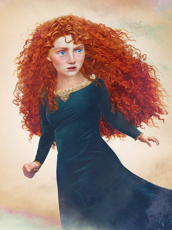 merida, brave, real life