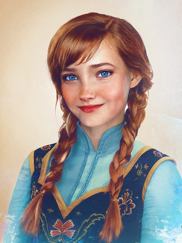 Princess Anna Frozen, real life