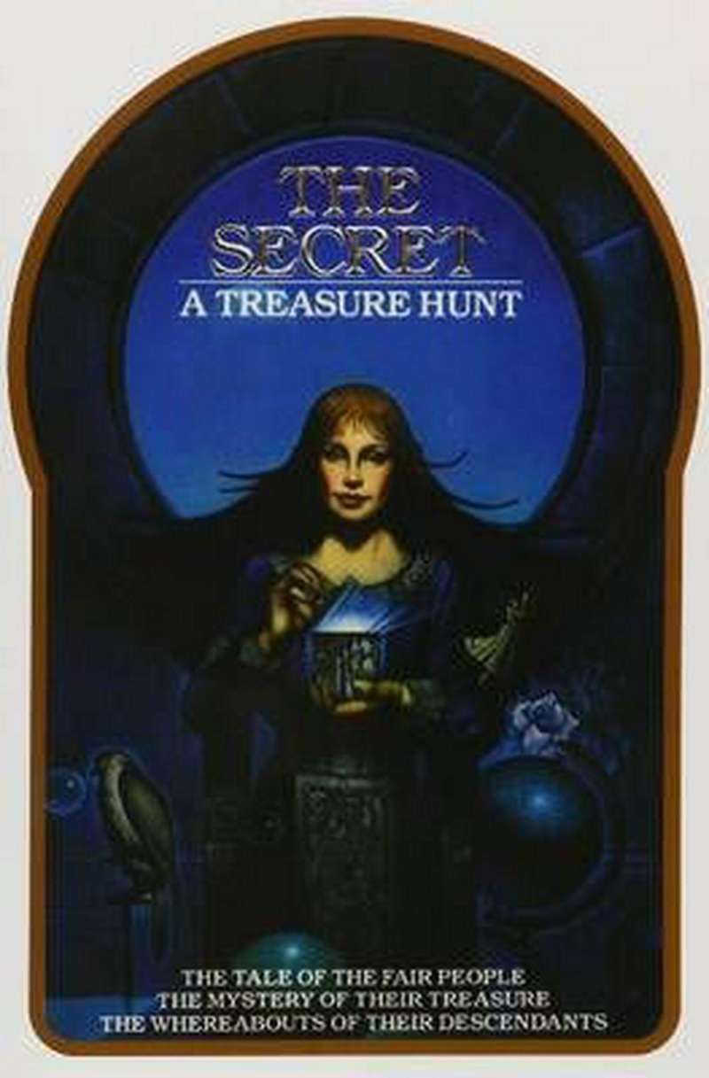 the secret treasure hunt Byron Preiss treasure book The Secret