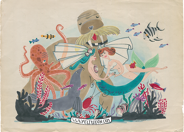 Felix D'Eon, A Mermaid's Wedding