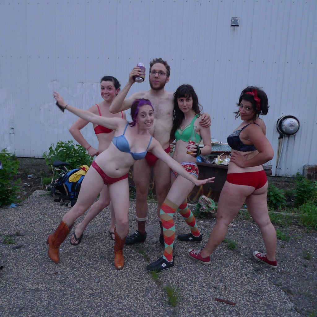 Red Underwear for good cheer and good luck