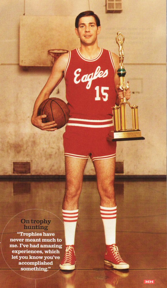 John Krasinski Men's Health December 2007