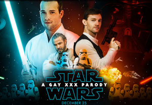 star wars, men.com, gay porn, poster, parody