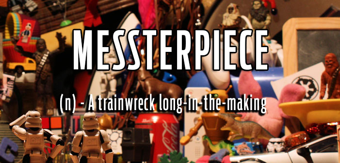 Messterpiece, A long-in-the-making work that is a total trainwreck, queer slang, lgbt, neologisms, funny slang, humor, words, terms