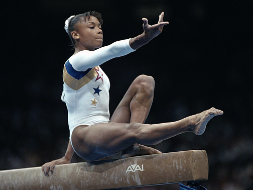 female, hot, sexy, beautiful, gymnast, sports, gymnastics, Dominique Dawes, USA