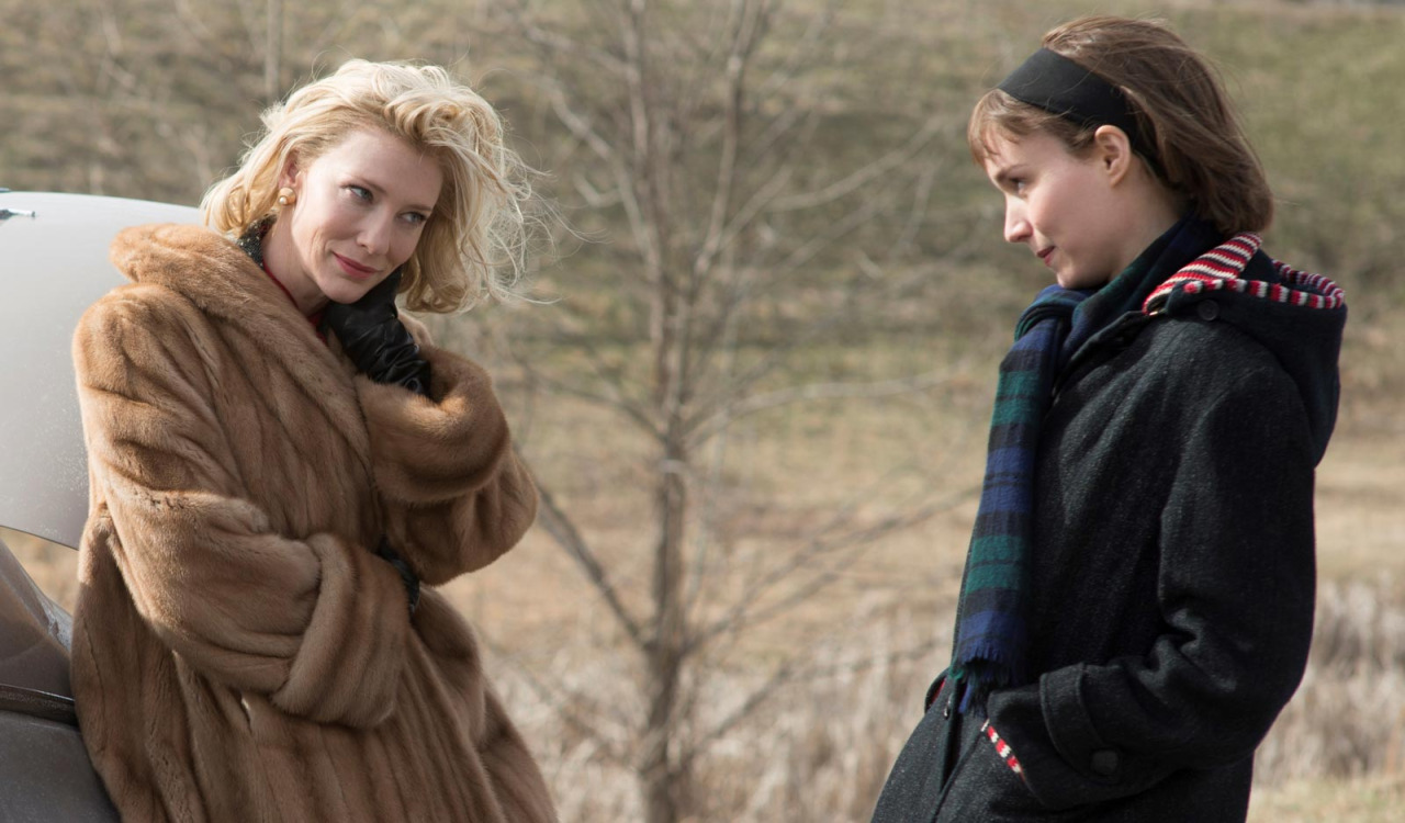 Cate Blanchett and Rooney Mara in Carol (2015)