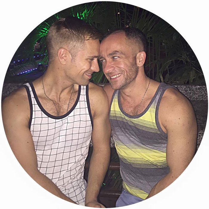Brad Parr, Andy Evans, Toronto, gay, kiss-cam, hockey, athletes, jocks, sexy, shirtless