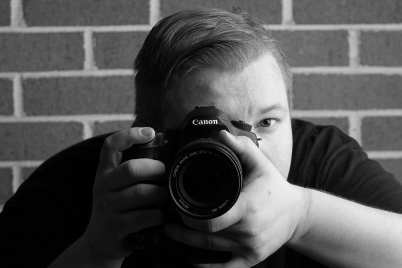 Photographer Rhys Harper of the Transcending Gender Project