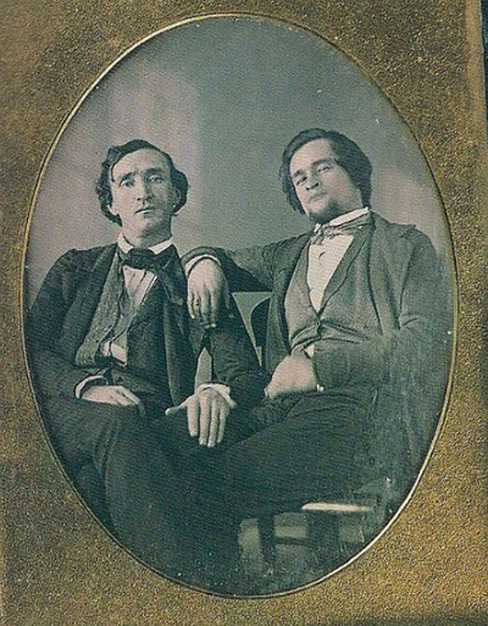 same-sex, couple, gay, men, male, partners, old timey, historic