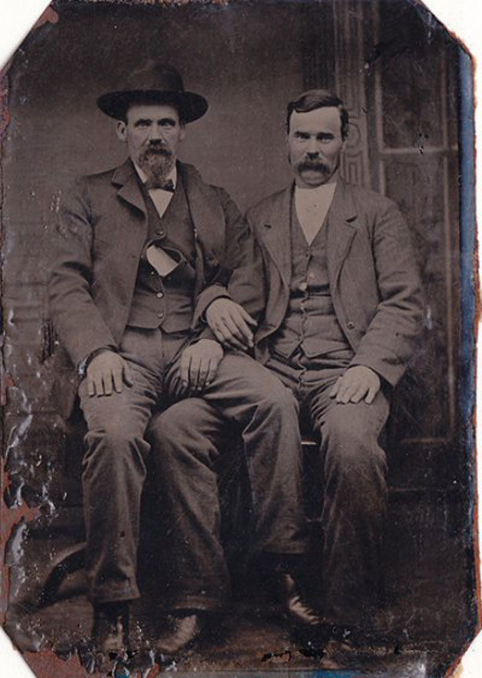 same-sex, couple, gay, men, male, partners, old timey, historic