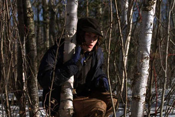 I Am Not A Serial Killer, film, movie, sxsw, 2016, Max Records, Billy O'Brien, Dan Wells, books, woods, snow, hunter, jacket