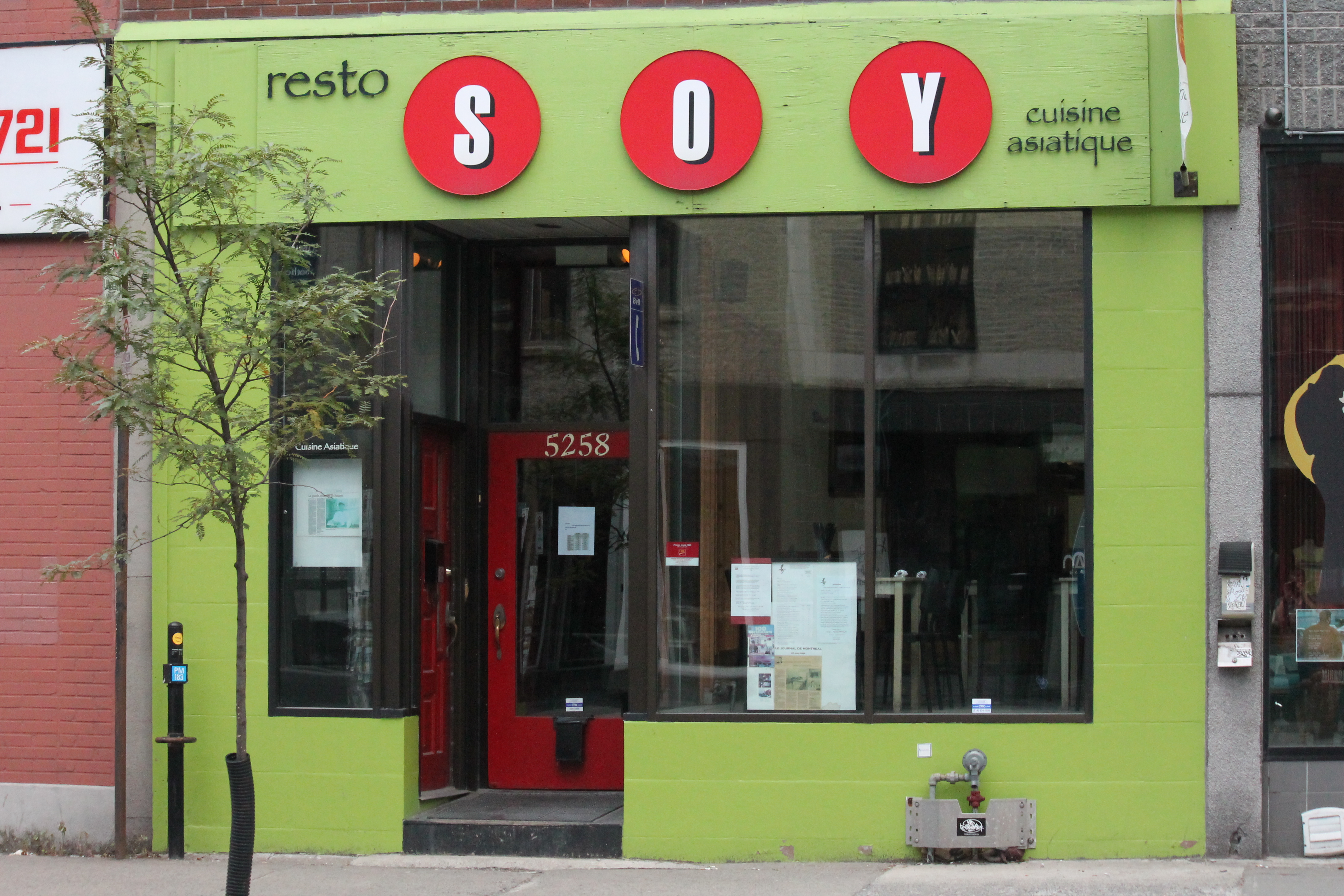 Restaurant Soy, Mile End, Montreal, Quebec, Post-Gayborhoods