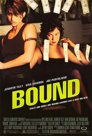 Bound, lesbian noir, Wachowski sisters, movie