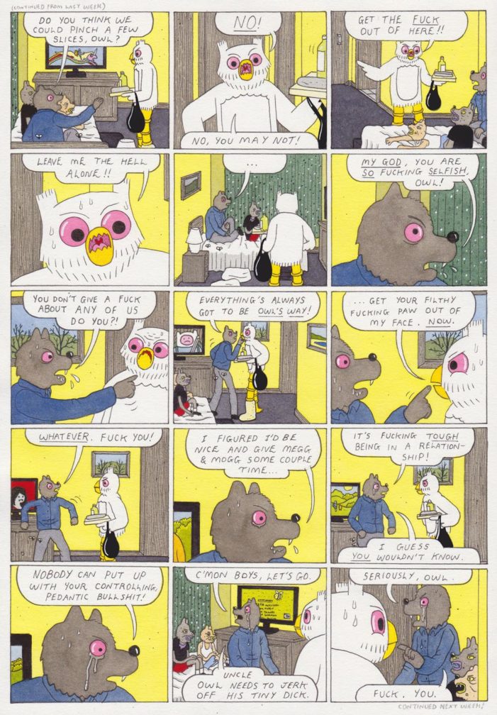 megg, mogg and owl, simon hanselmann, queer comics, lgbtq comics