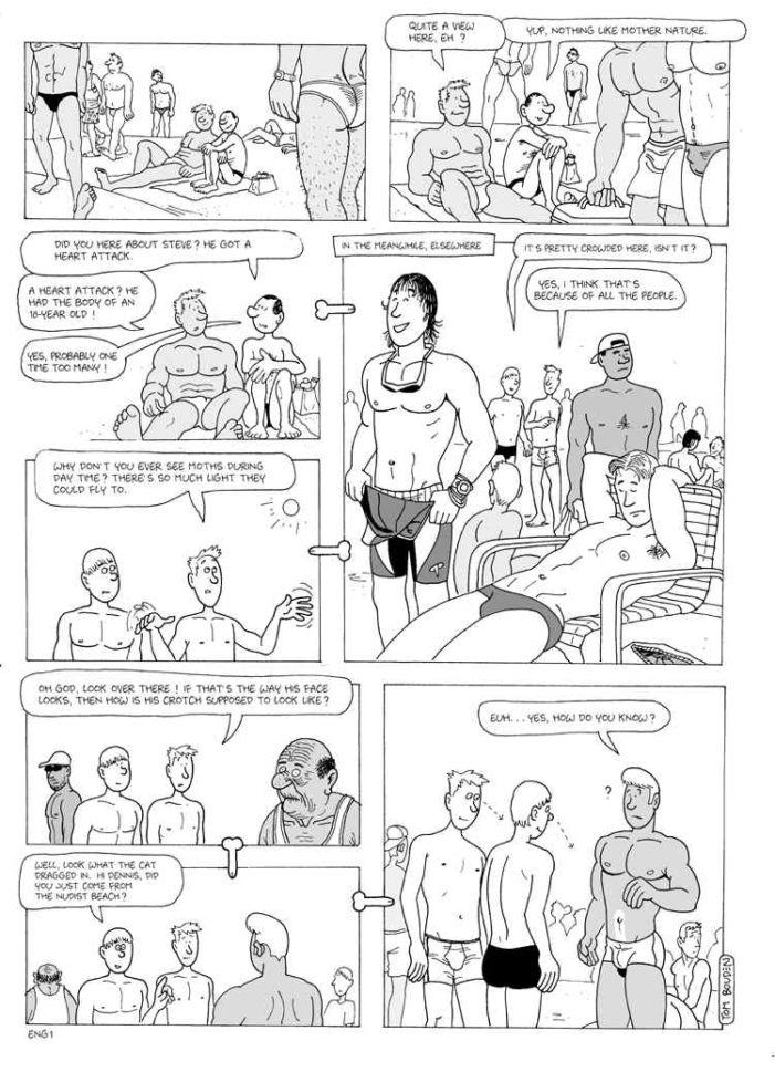 Tom Bouden, Gay Comics, LGBTQ Comics, Belgium, Belgian Comics