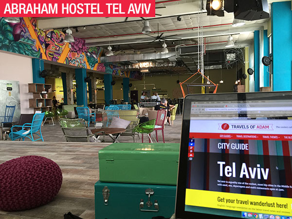 travel, tel aviv, israel, abraham hostel