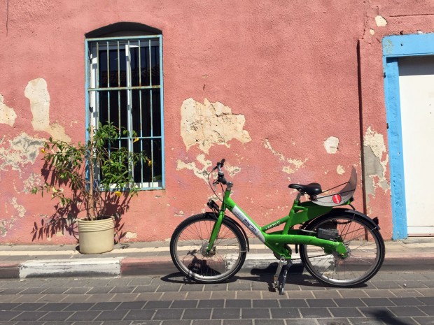 tel aviv, israel, travel, bike