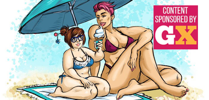 PICS: We TOTALLY Ship Overwatch’s Mei and Zarya!