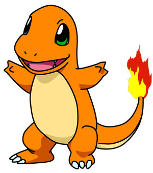 Charmander, Pokémon, monster, creature, fire
