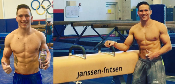 PICS: U.S. Gymnast Alex Naddour Gets Perfect Score for Sexiness