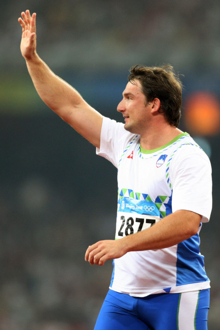 Primoz Kozmus, Slovenia, dick, bulge, olympics, beijing