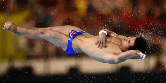 Qui Bo, China, Olympics, Dick Bulge, Swimming, London